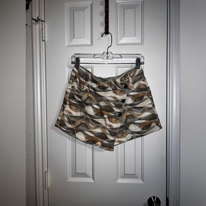 Camo short/skirt
